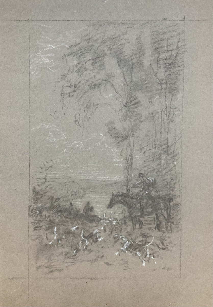 Paul Tavernier, Chasse à Courre