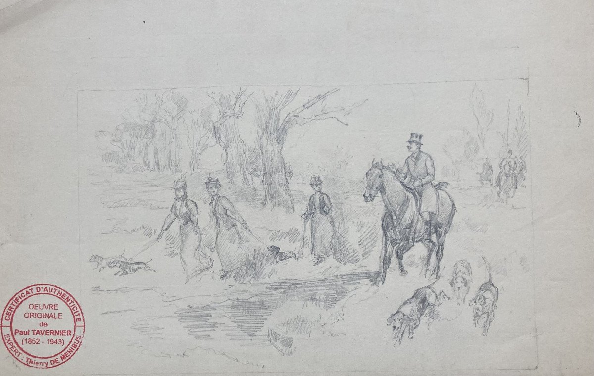 Paul Tavernier, Hunting With Foxes