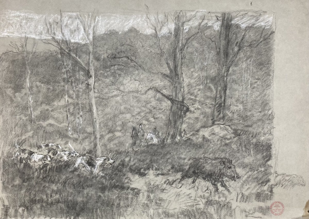 Paul Tavernier, Hunting With Foxes