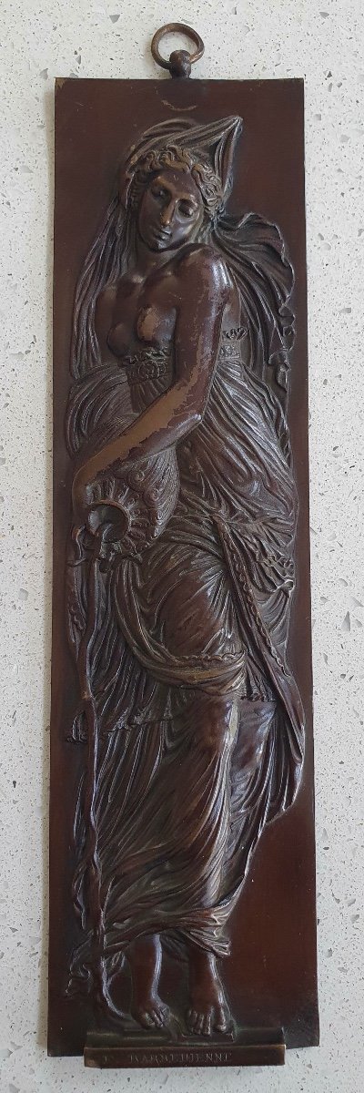 Barbedienne Bronze Plaque After Coujon