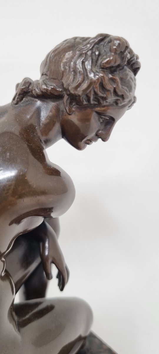 Crouching Venus By Barbedienne Foundry-photo-2