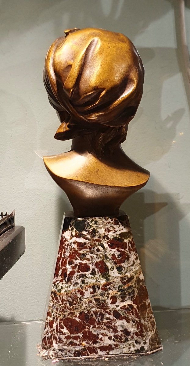 Gregoire Bronze Bust-photo-3