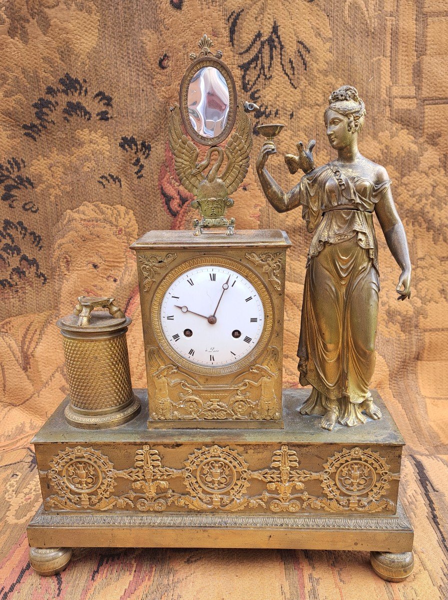 Bronze Clock, Directoire Period. 