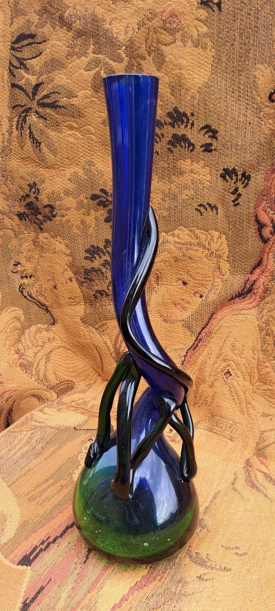 Soliflore Vase, Murano Glass. 