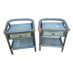 Pair Of Bedside Tables. Roche Bobois. Year '60./70