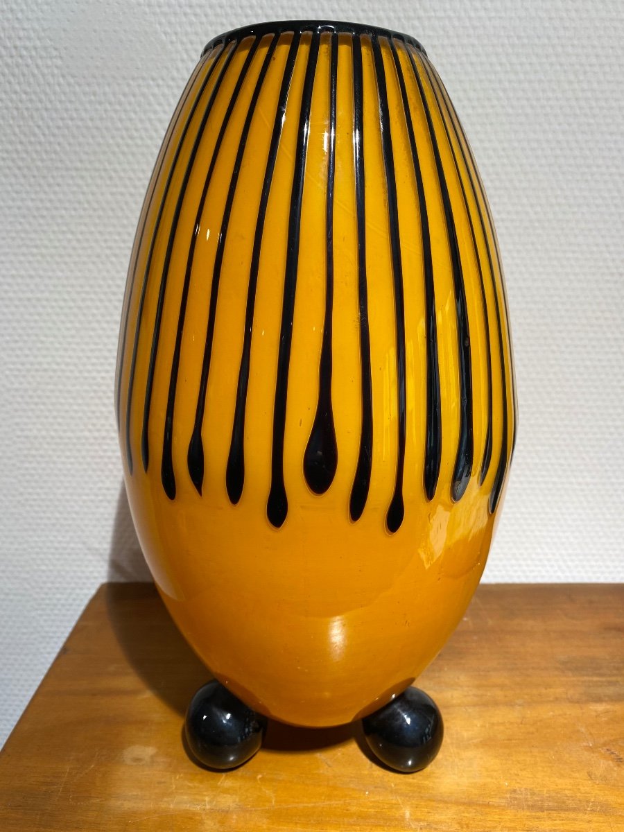 Venini Murano Vase Art Deco  1950