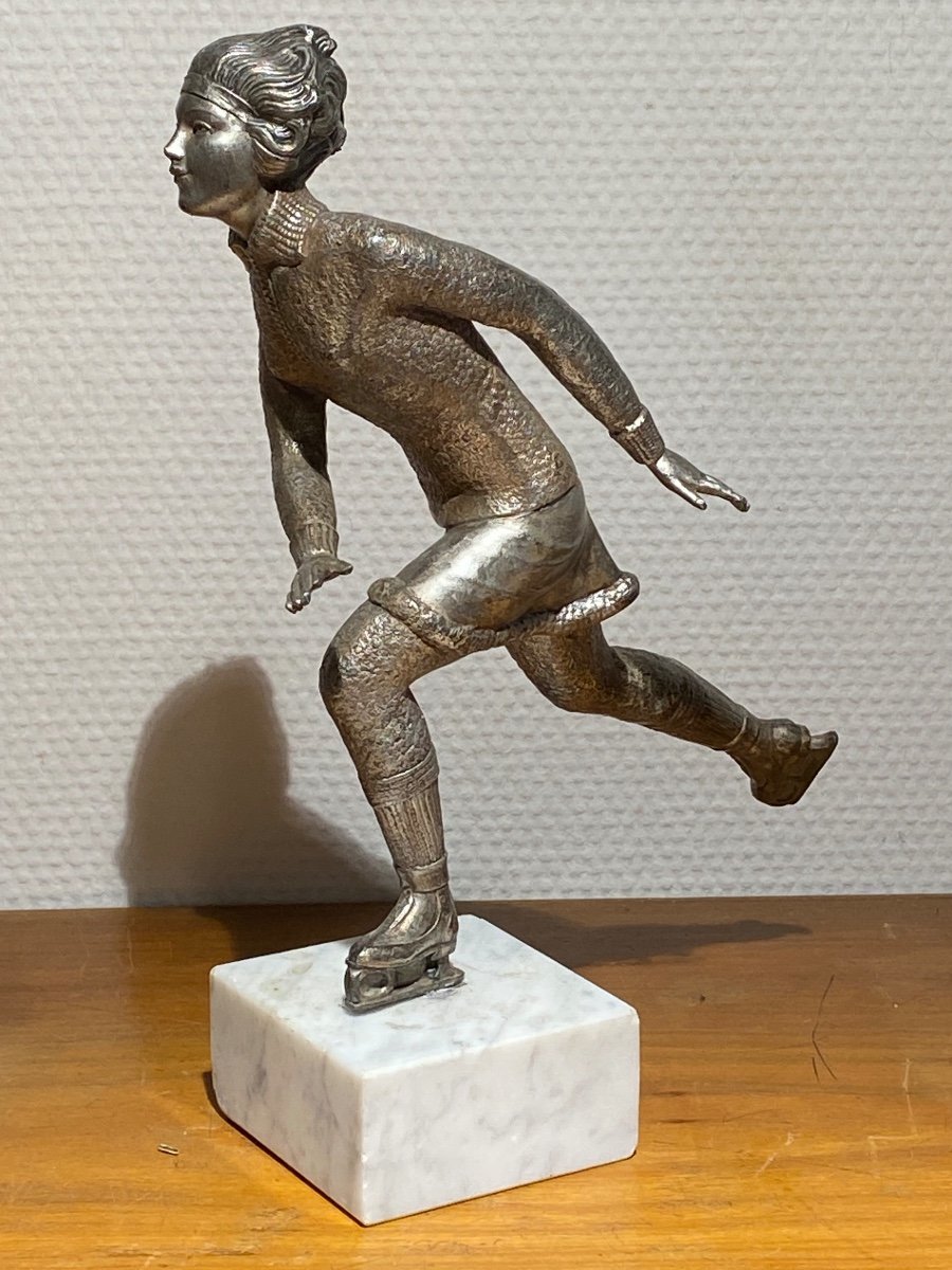 Démeter Chiparus Metal Skater 1920