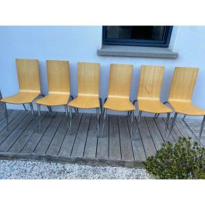 Philippe Starck 6 Olly Tango Chairs 