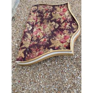 Napoleon III Golden Wood Bed Canopy