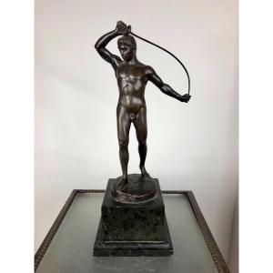 Paul Schmidt - Felling (1885 - 1920) Bronze Fencer