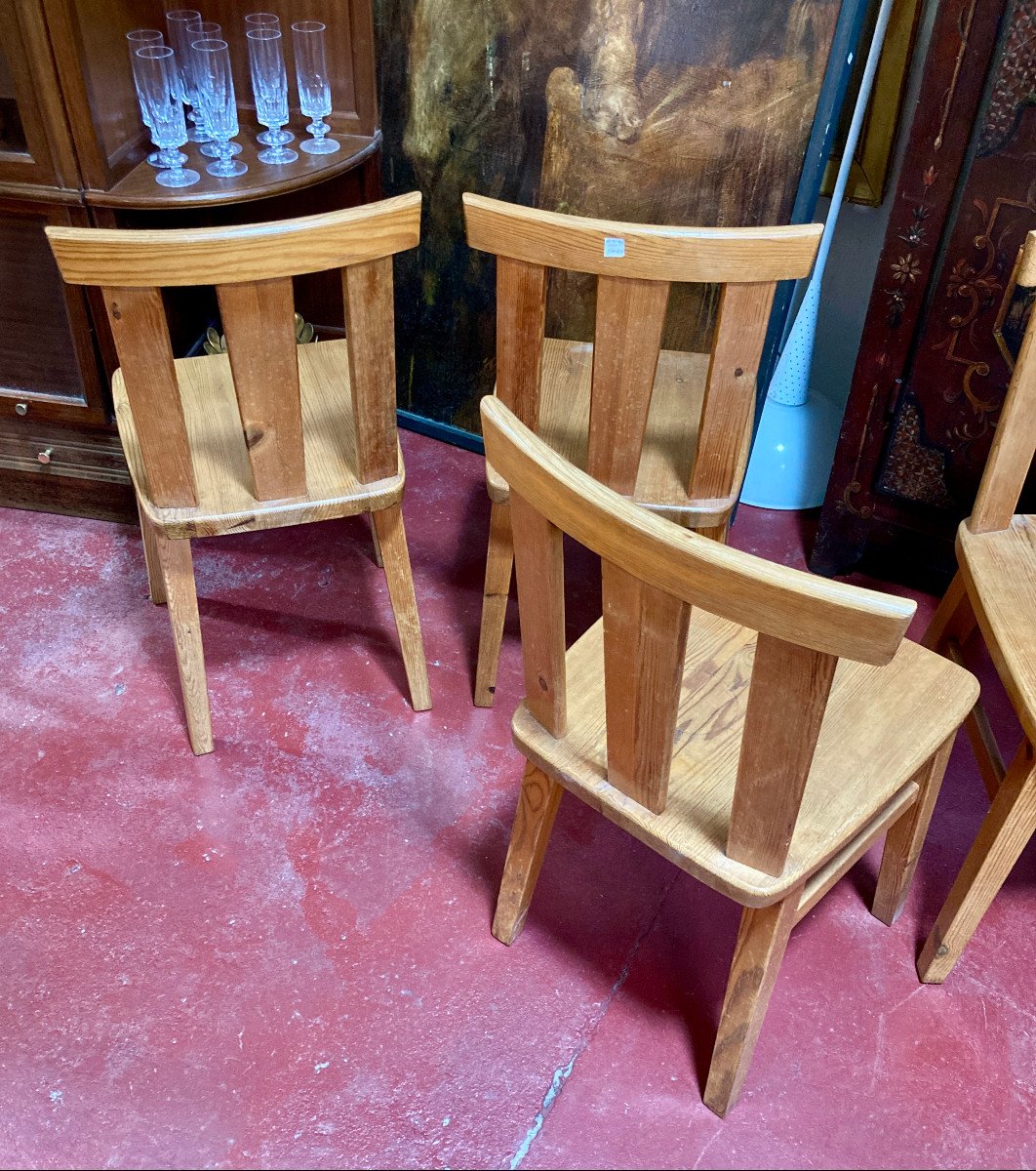 5 Vintage Werner West Chairs -photo-2