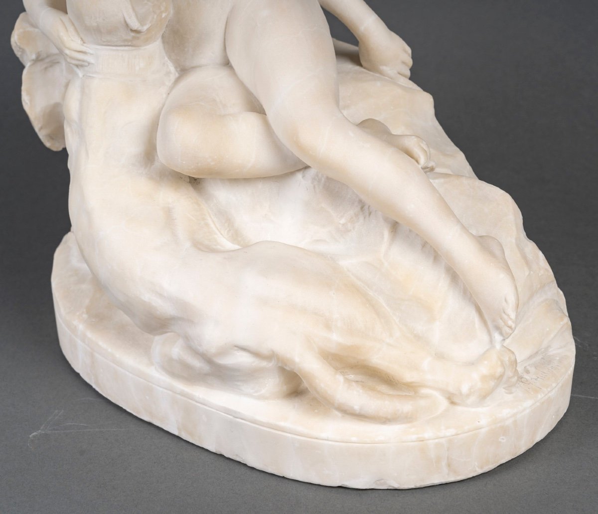  Giuseppe GAMBOGI (1862–1938) Sculpture en albâtre-photo-5