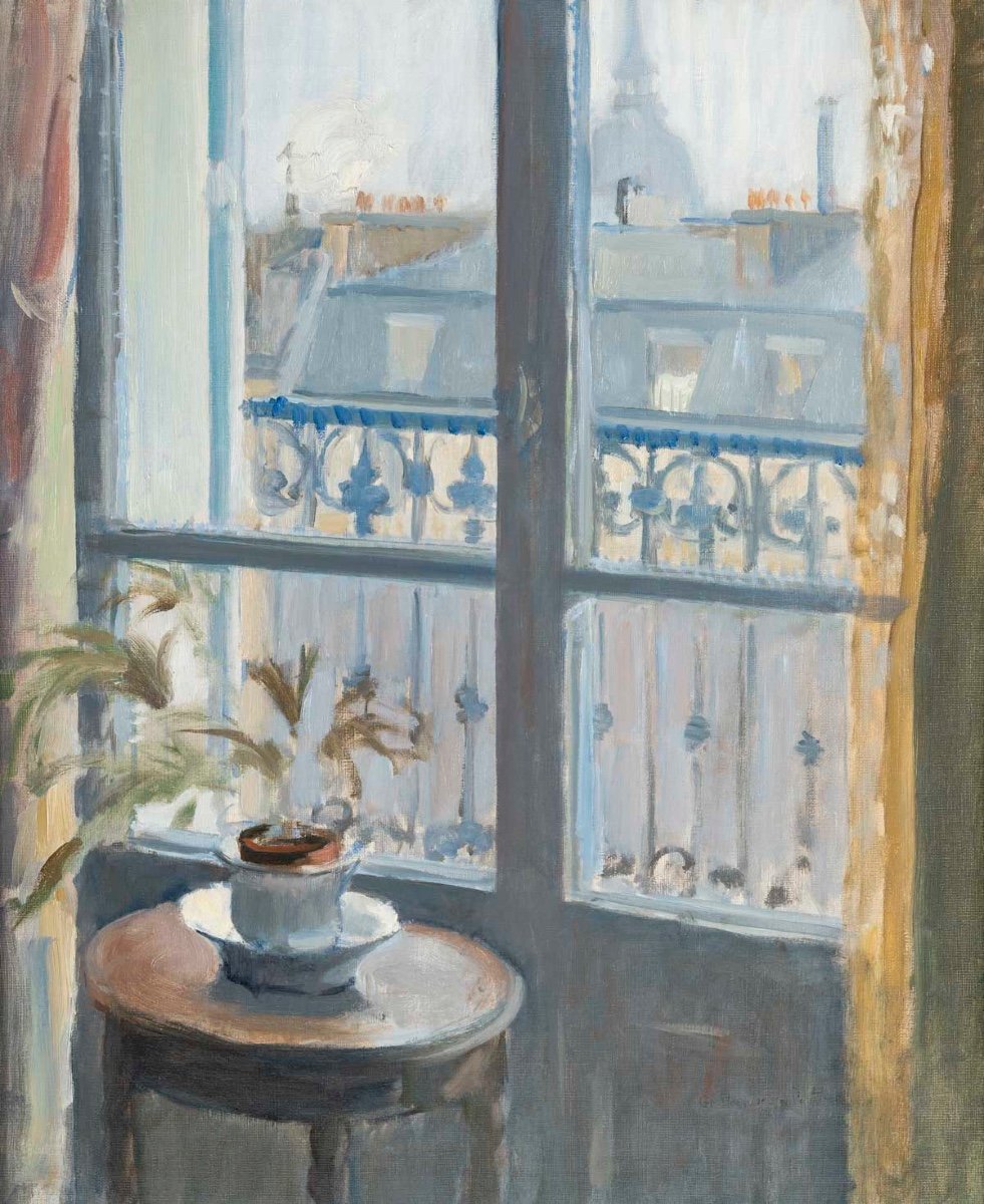 Eustache Grégoire Stoenescu (1885 - 1957), View Of The Rooftops Of Paris