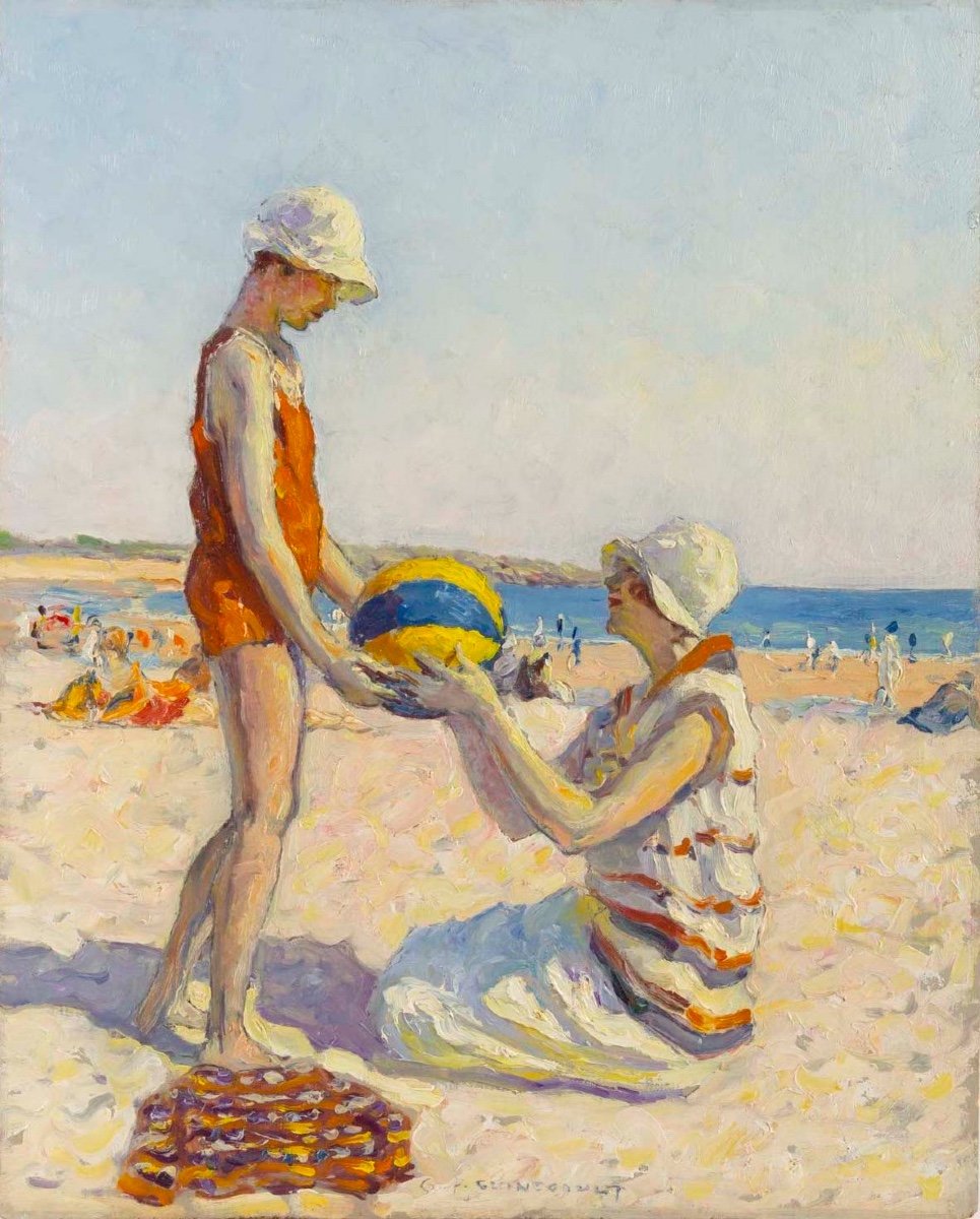 Georges GUINEGAULT (1893 – 1982) - Le ballon .