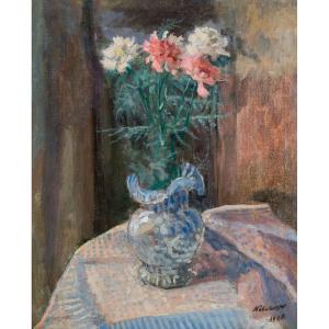 Still Life With Eyelets - Signed J. Nebesov - Dated 1938