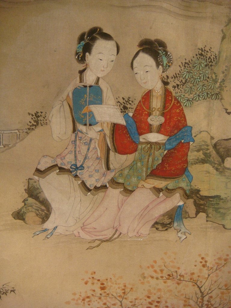 China 19th Century Painting-photo-3