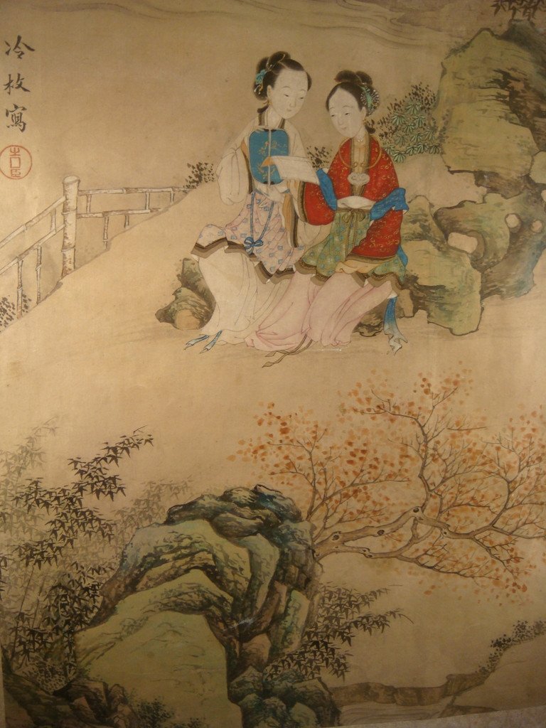 China 19th Century Painting-photo-8