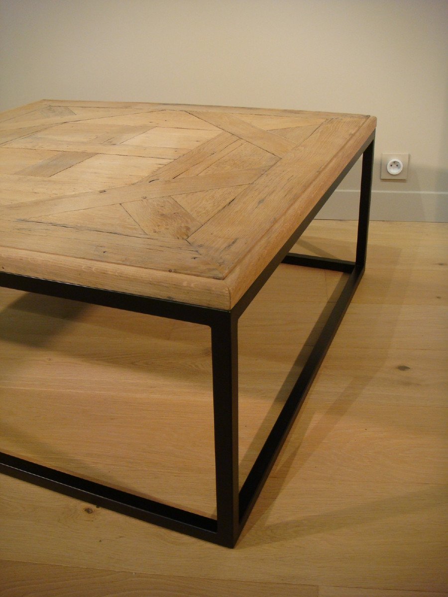 Parquet Versailles Table Basse Bout De Canape-photo-4