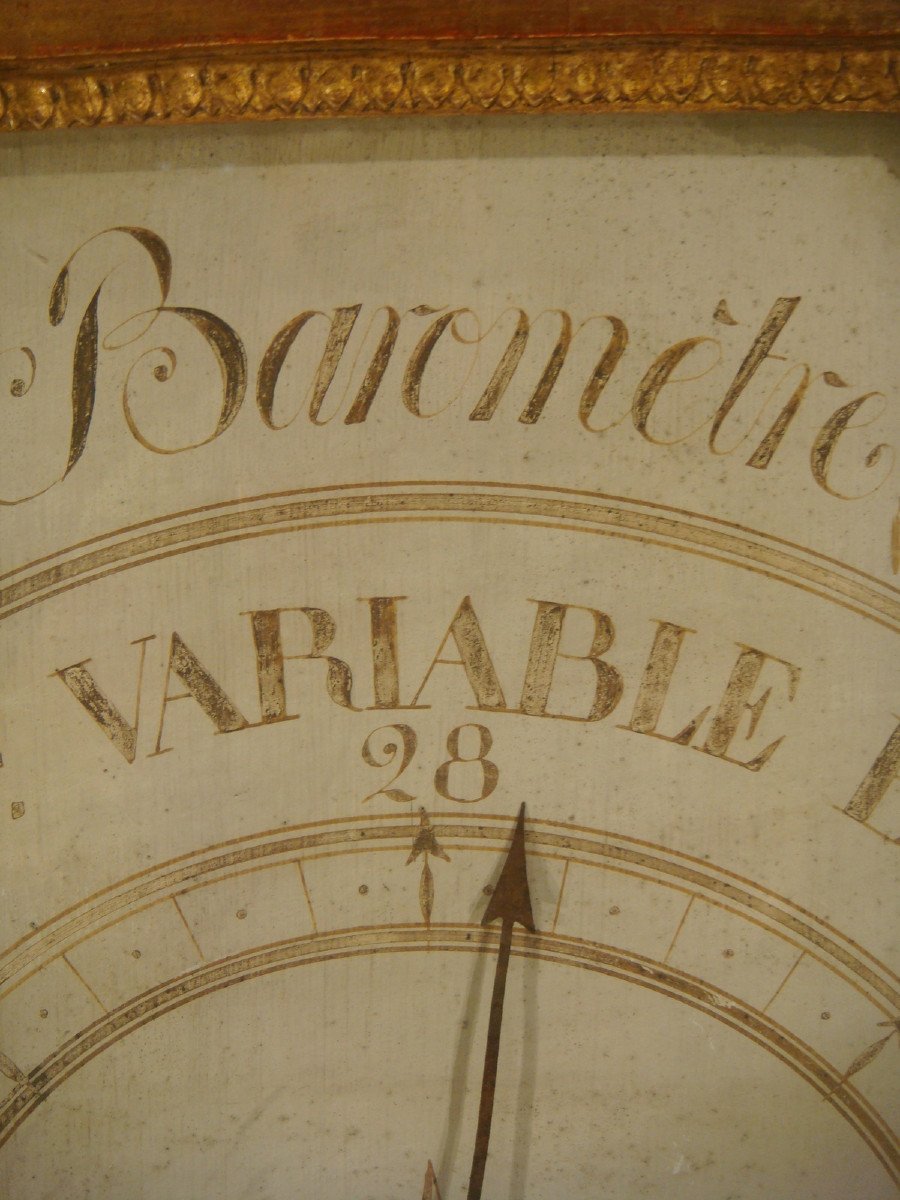 Barometer According Toricelli By Bozzo Restoration Period-photo-4