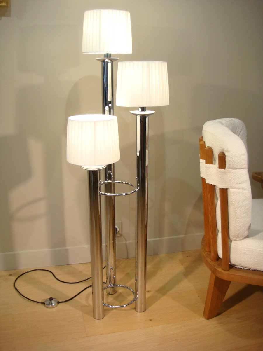 Three-light Living Room Floor Lamp-photo-2