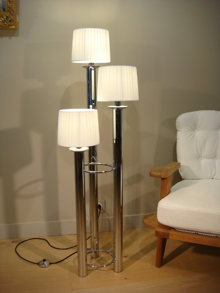 Three-light Living Room Floor Lamp