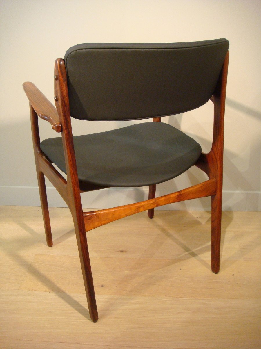 Siege Fauteuil De Bureau Scandinave Erik Buch-photo-2