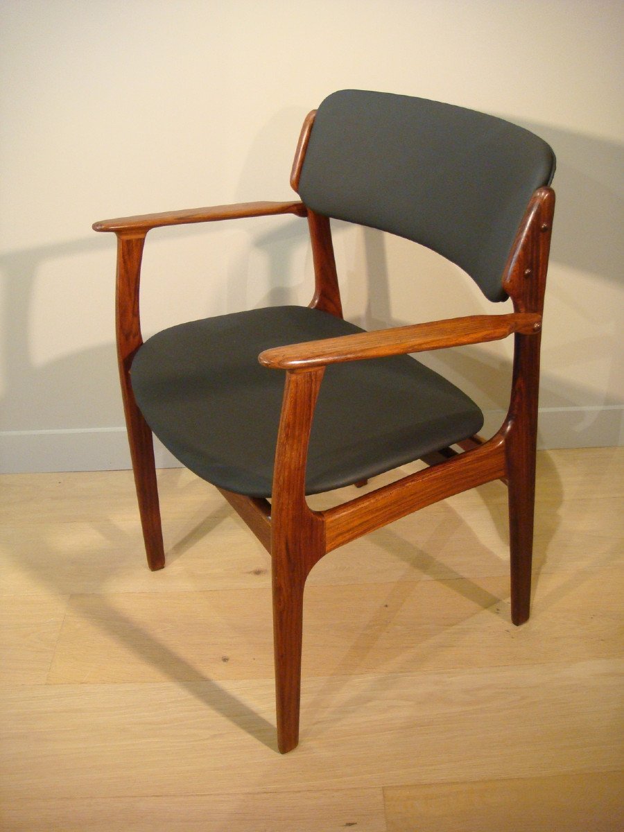 Siege Fauteuil De Bureau Scandinave Erik Buch