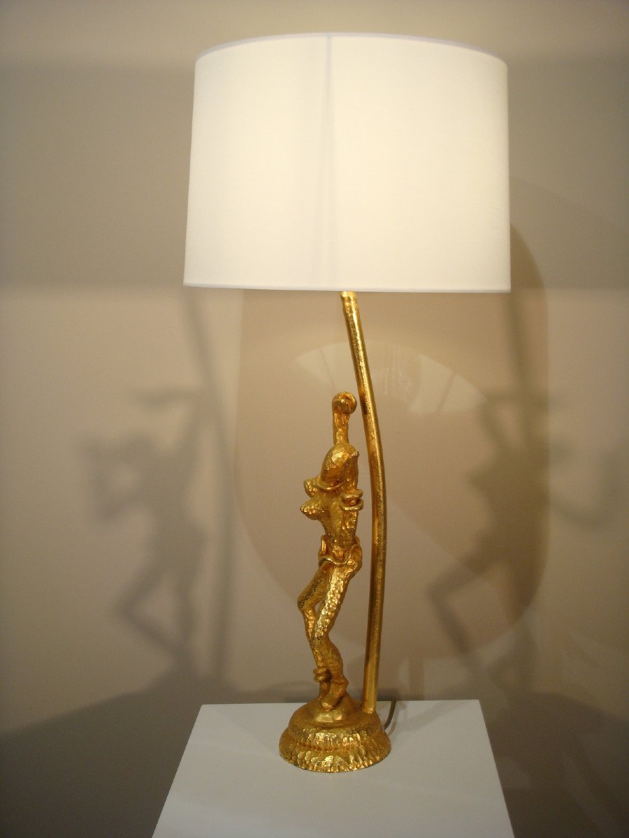 Woman Lamp By Nicolas De Wael For Fondica Period Circa 1980 -photo-1