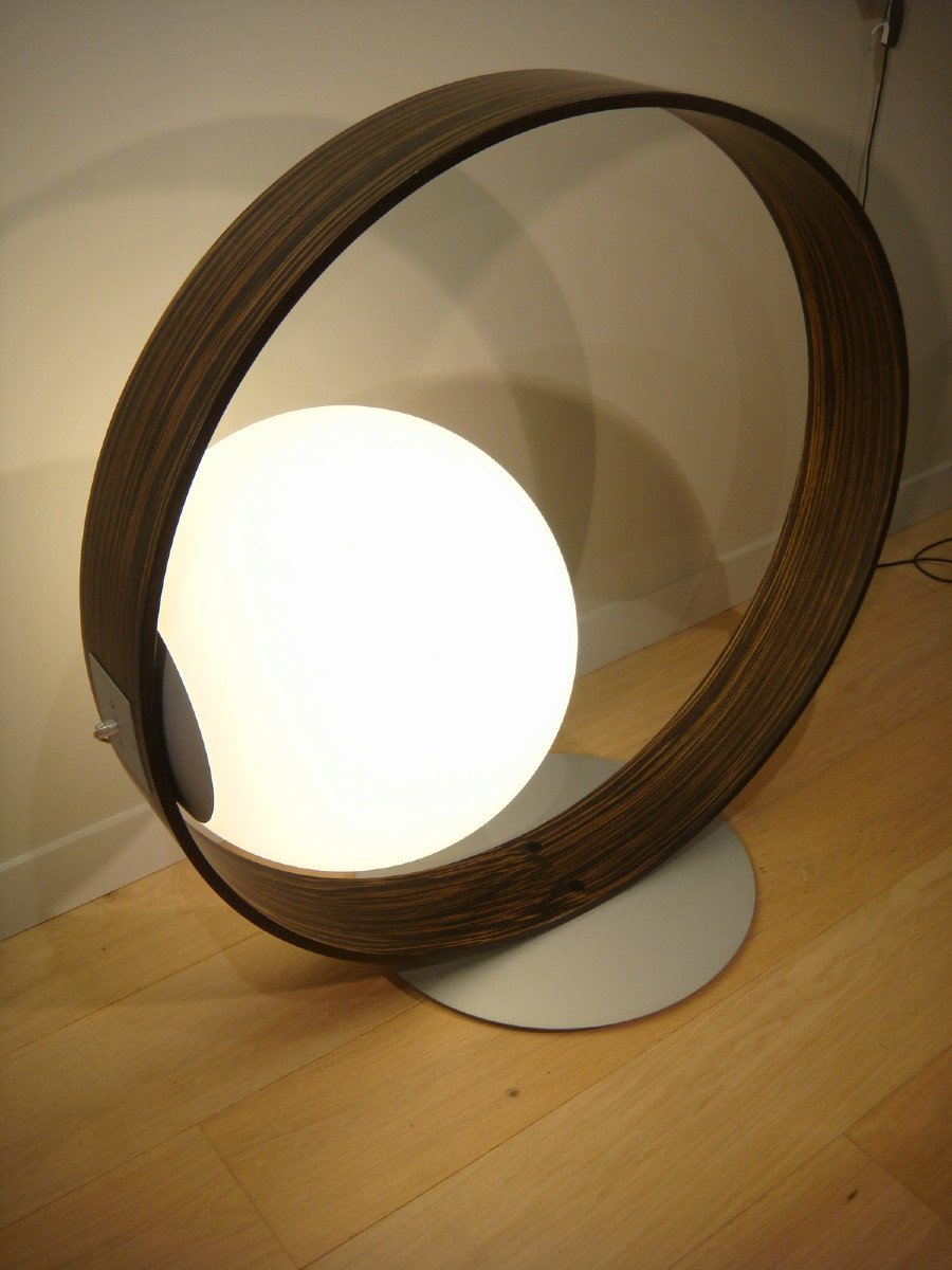 Rosewood Floor Lamp Floor Lamp-photo-1