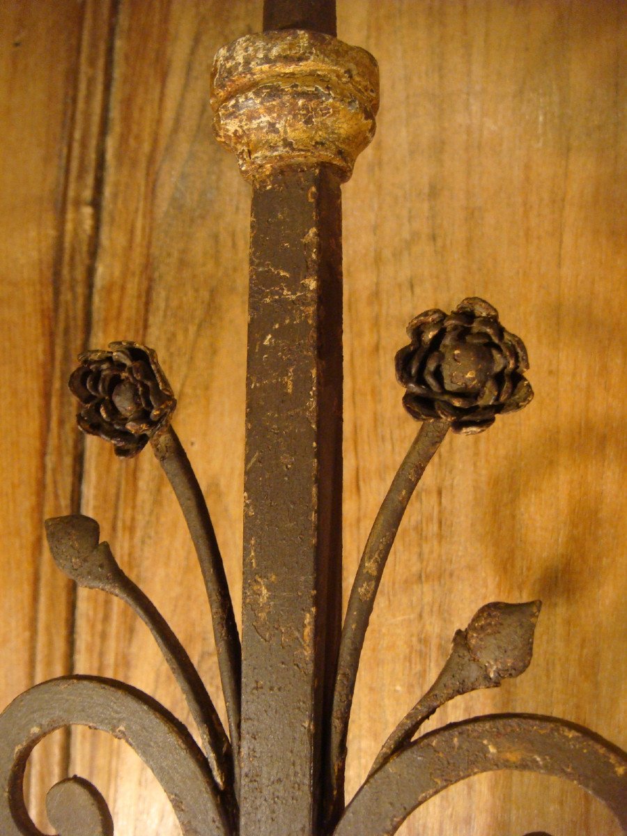 Pair Of Wall-mounted Candlesticks, Late 17th Century -photo-7