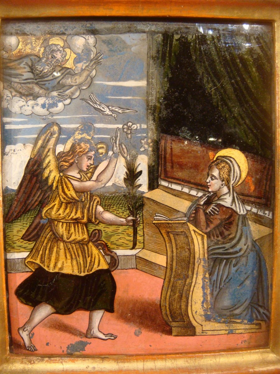 The Annunciation Fixed Under Glass - Eighteenth Time-photo-4