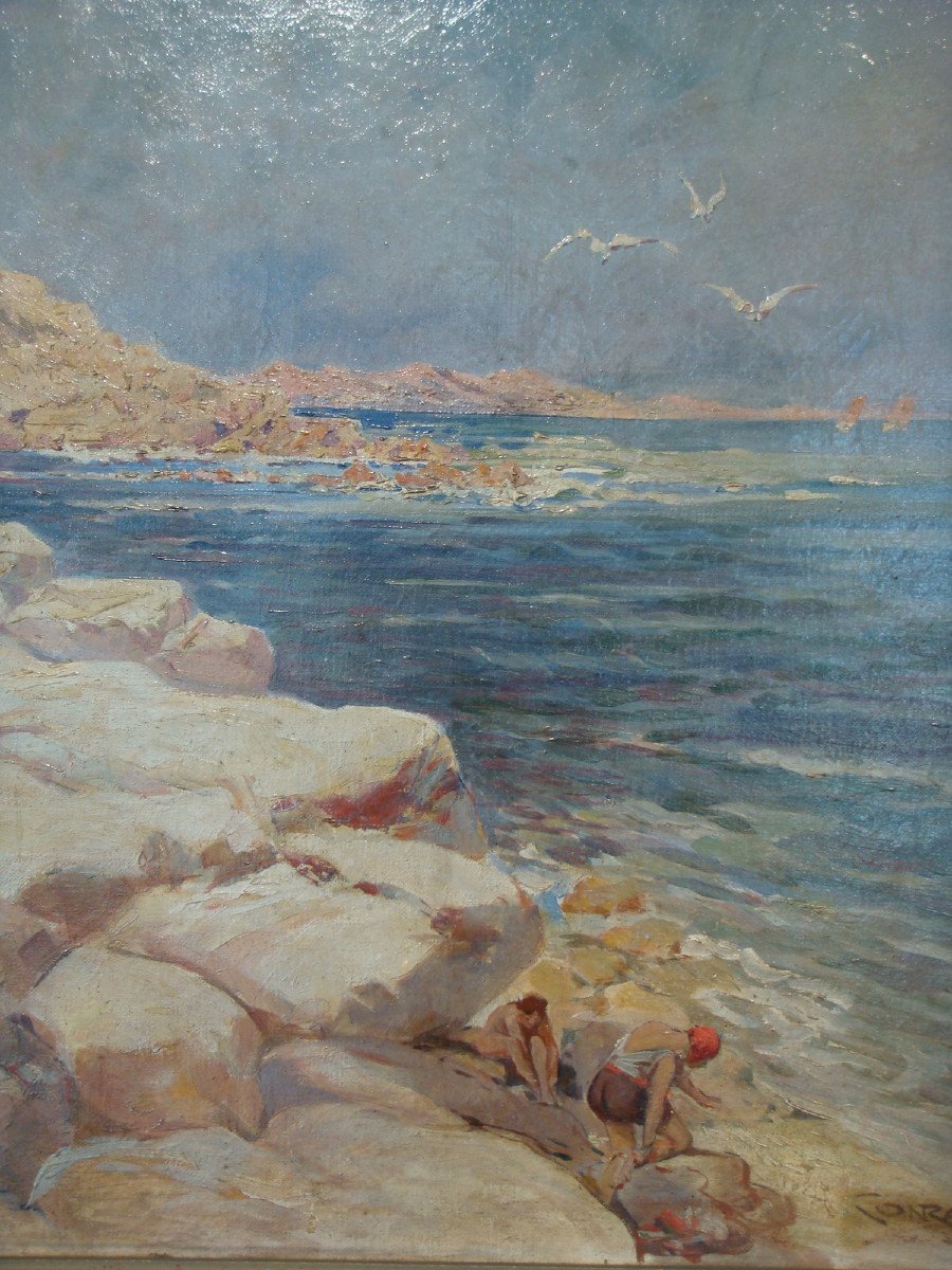 Tableau Marine Bord Meditérranée