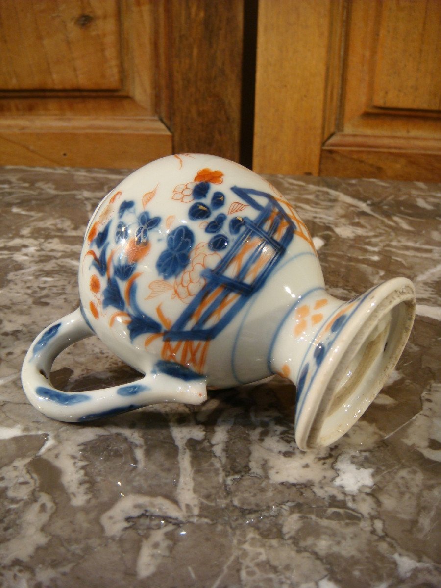 Petit Pot Couvert En Porcelaine Imari -photo-2