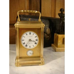 Leroy A Paris Officer's Alarm Clock Period Late 19th Century.