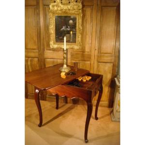 18th Century Solid Mahogany Cabaret Games Table 