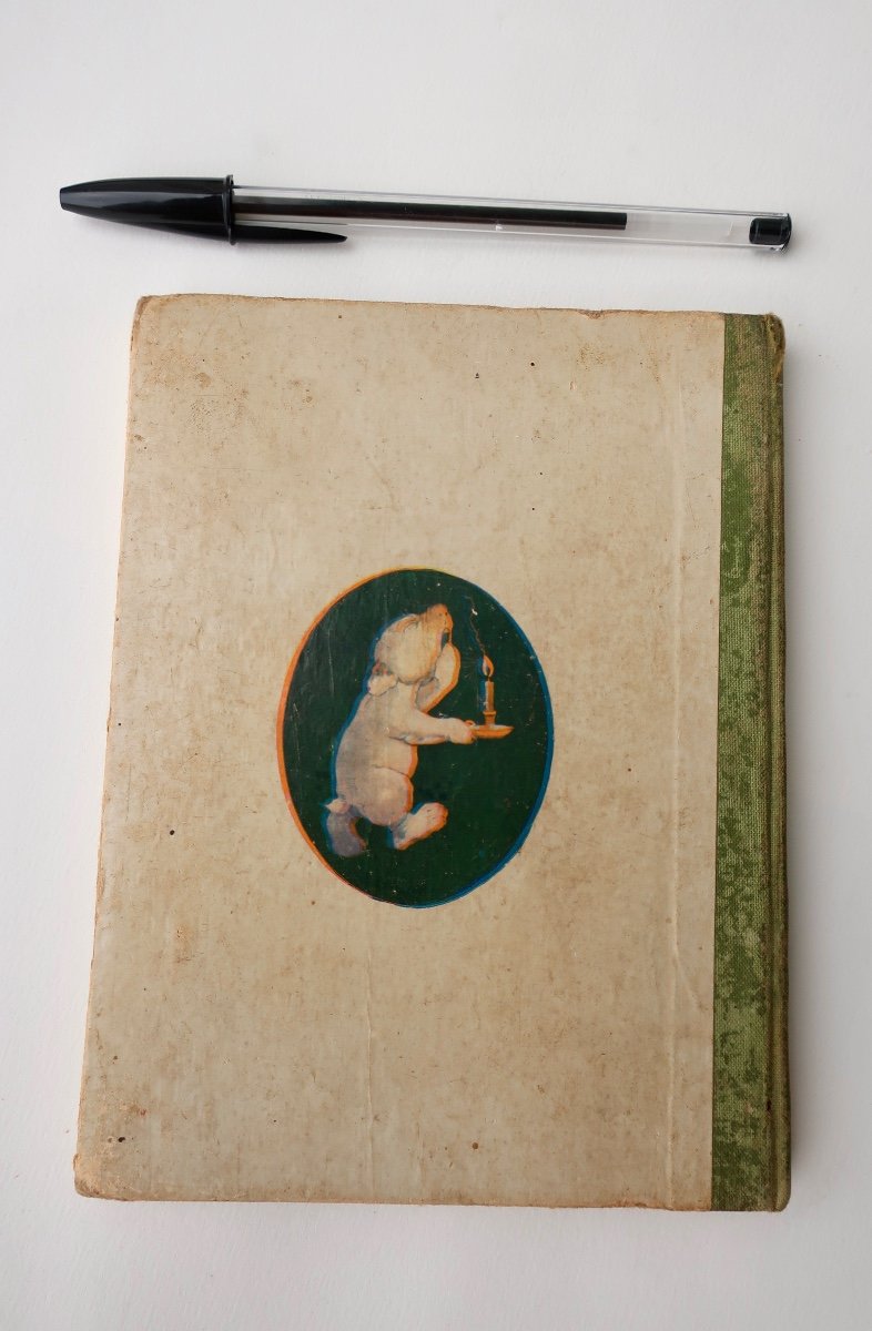 George Ernest Studdy, Rare Petit Livre "bonzo" , Nos Bébés Chiens, Hachette, 1924-photo-3