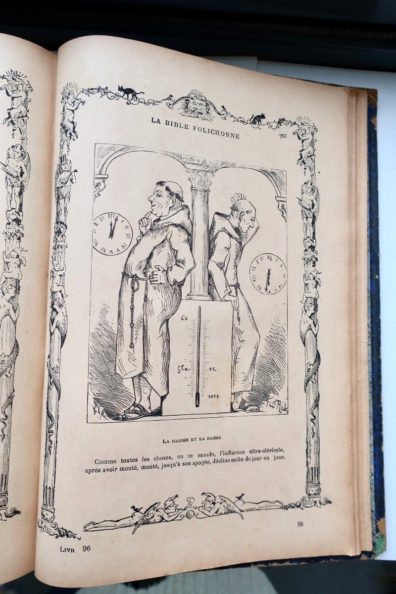 "la Bible Folichonne, Et Autres Farces..", Léo Tard Vers 1880/90 800p. Librairie B Simon & Cie-photo-5