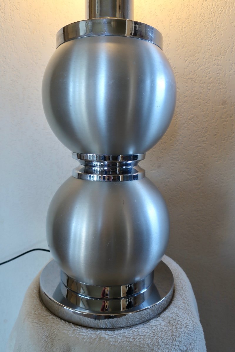 Important 1970s Design Lamp Base, Delmas Disderot, 51 Cm-photo-1