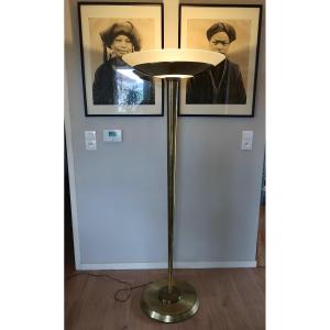 Jean Perzel, Rare Lampadaire Moderniste 41e, Edition Ancienne Art Déco.