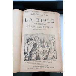 "la Bible Folichonne, Et Autres Farces..", Léo Tard Vers 1880/90 800p. Librairie B Simon & Cie