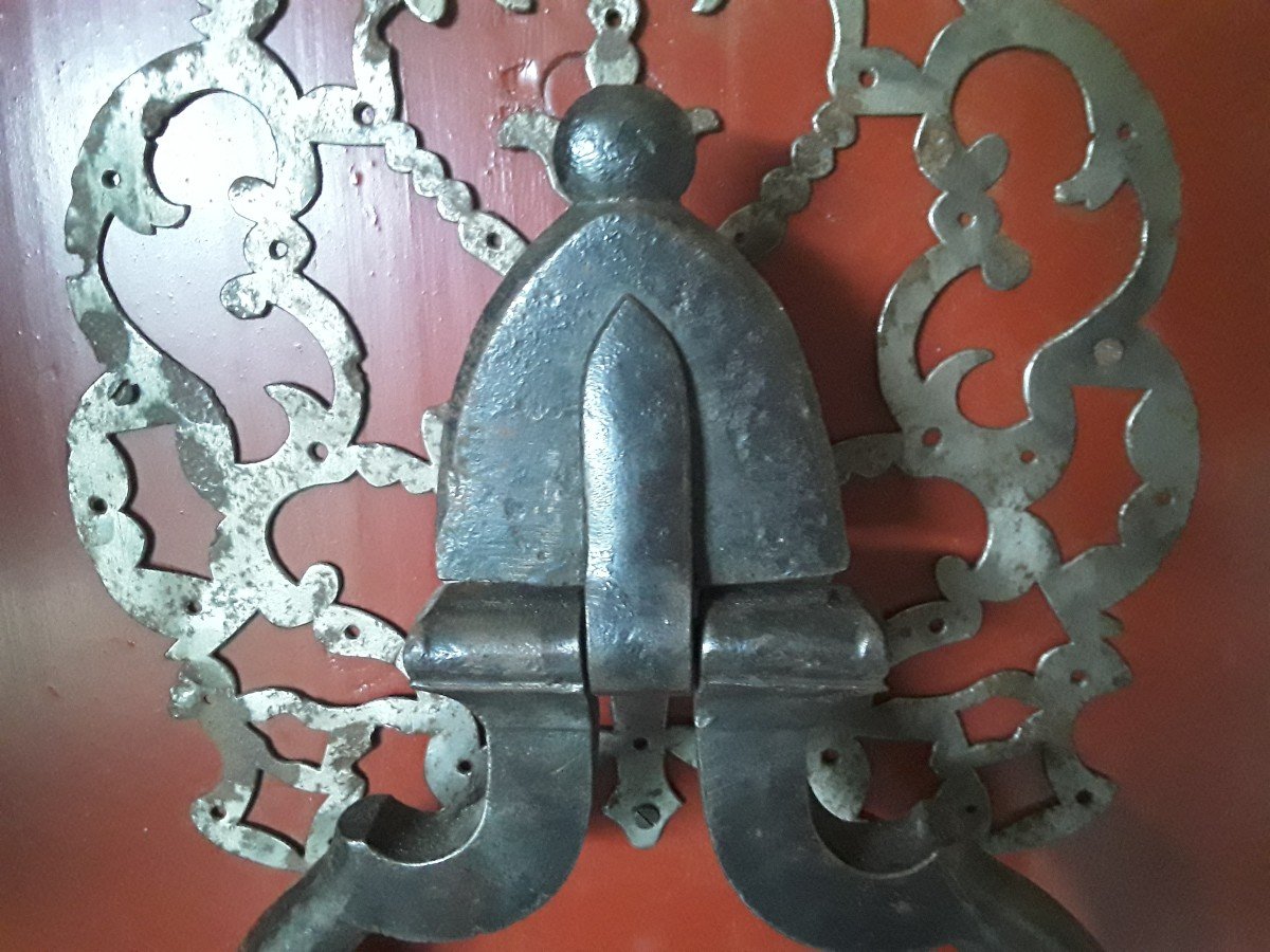 Large 18th Century Door Knocker -photo-1