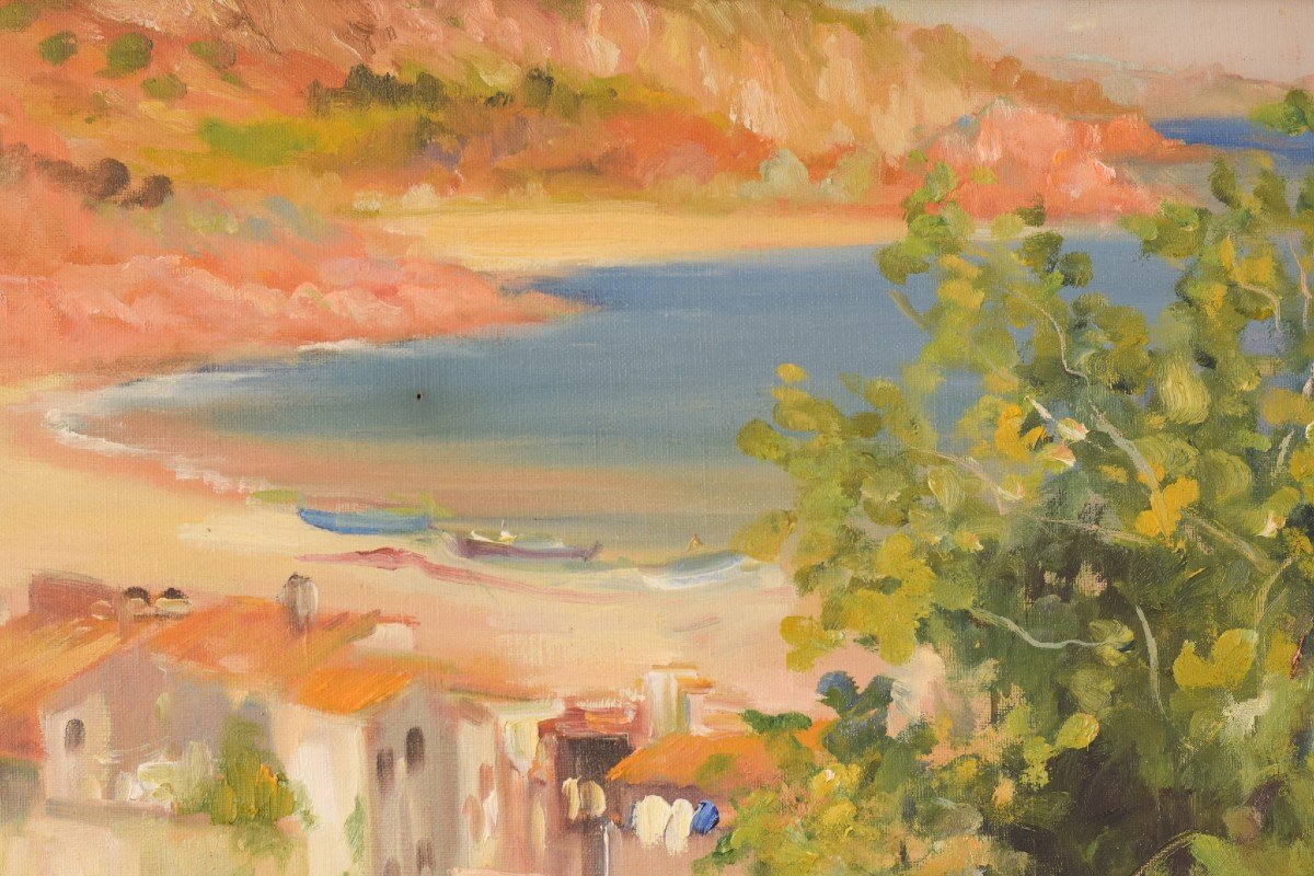 Rafael Sarabia Benitez - Impressionist Seaside Landscape-photo-4