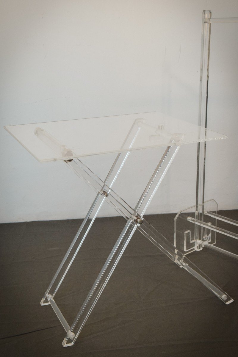 Tables d'Appoint Pliantes Originales Avec Support - Perspex-photo-3