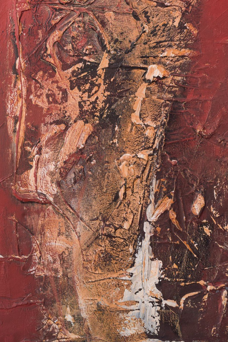 Abstract Painting - Titled 'scattered Anatomy'-photo-2