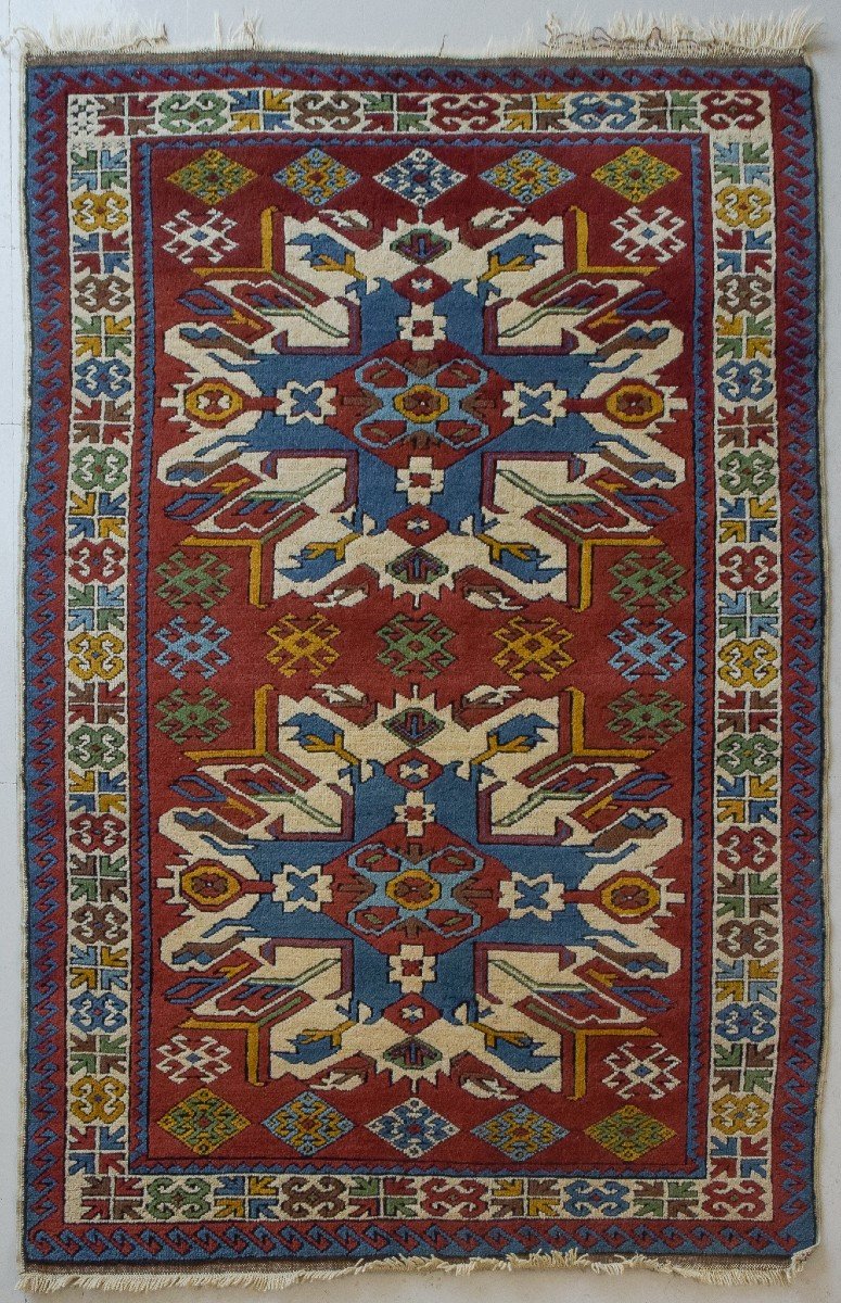 Tapis Persan Tissé à La Main