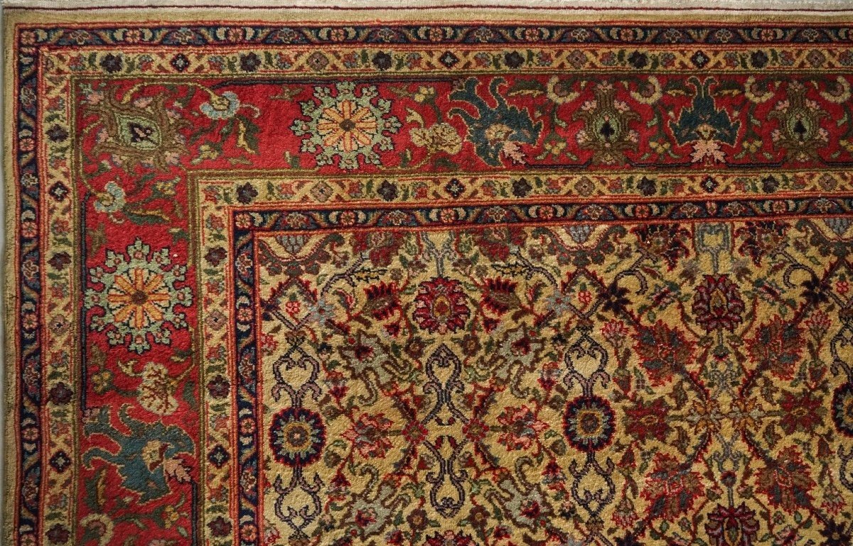 Large Hand Woven Rug - Arts And Crafts Influence - Liberty Style-photo-4