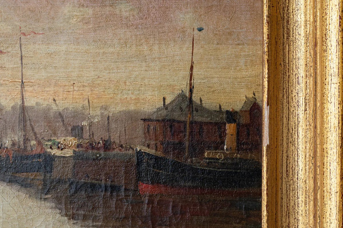 Collection Of Three 19th Century Marine Paintings - Various Artists-photo-3