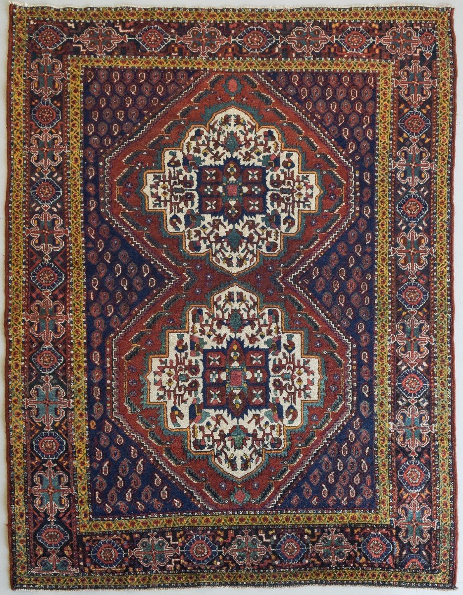 Tapis Persan Tissé à La Main