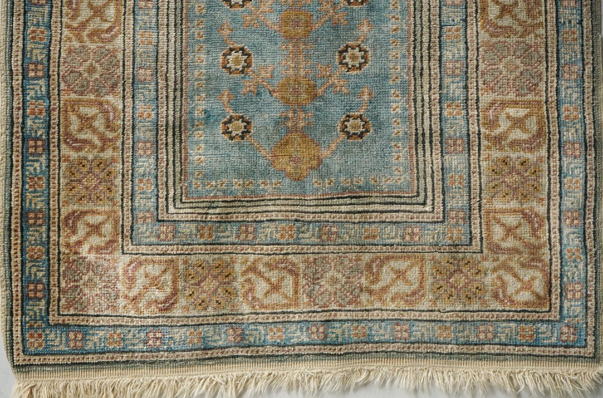 Tapis De Prière Vintage Attrayant - Tissé à La Main-photo-1