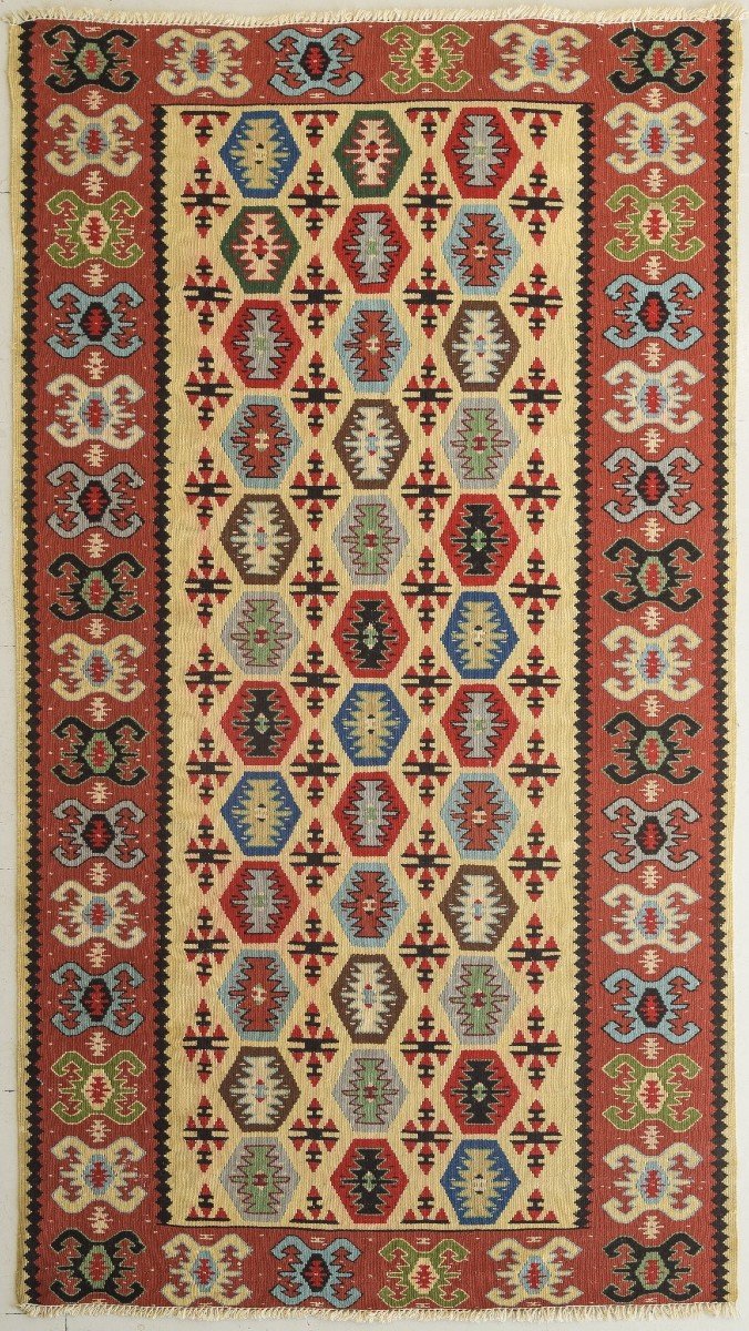 Colourful Handwoven - Kilim Rug